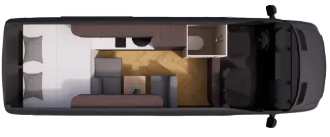 Rollinn interior suite clean