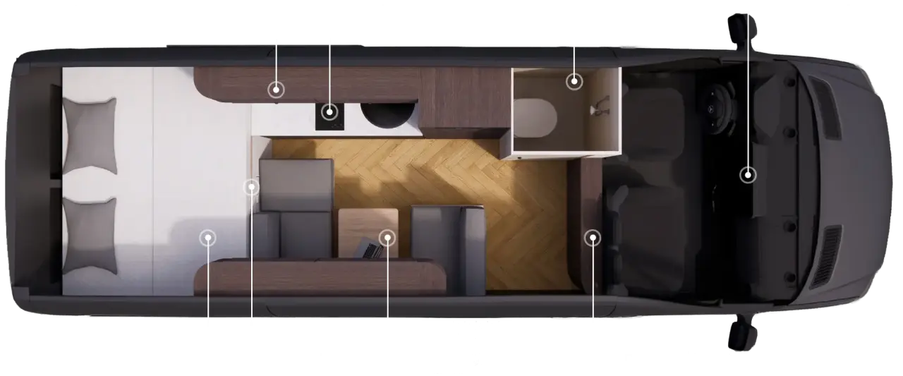 Rollinn interior suite